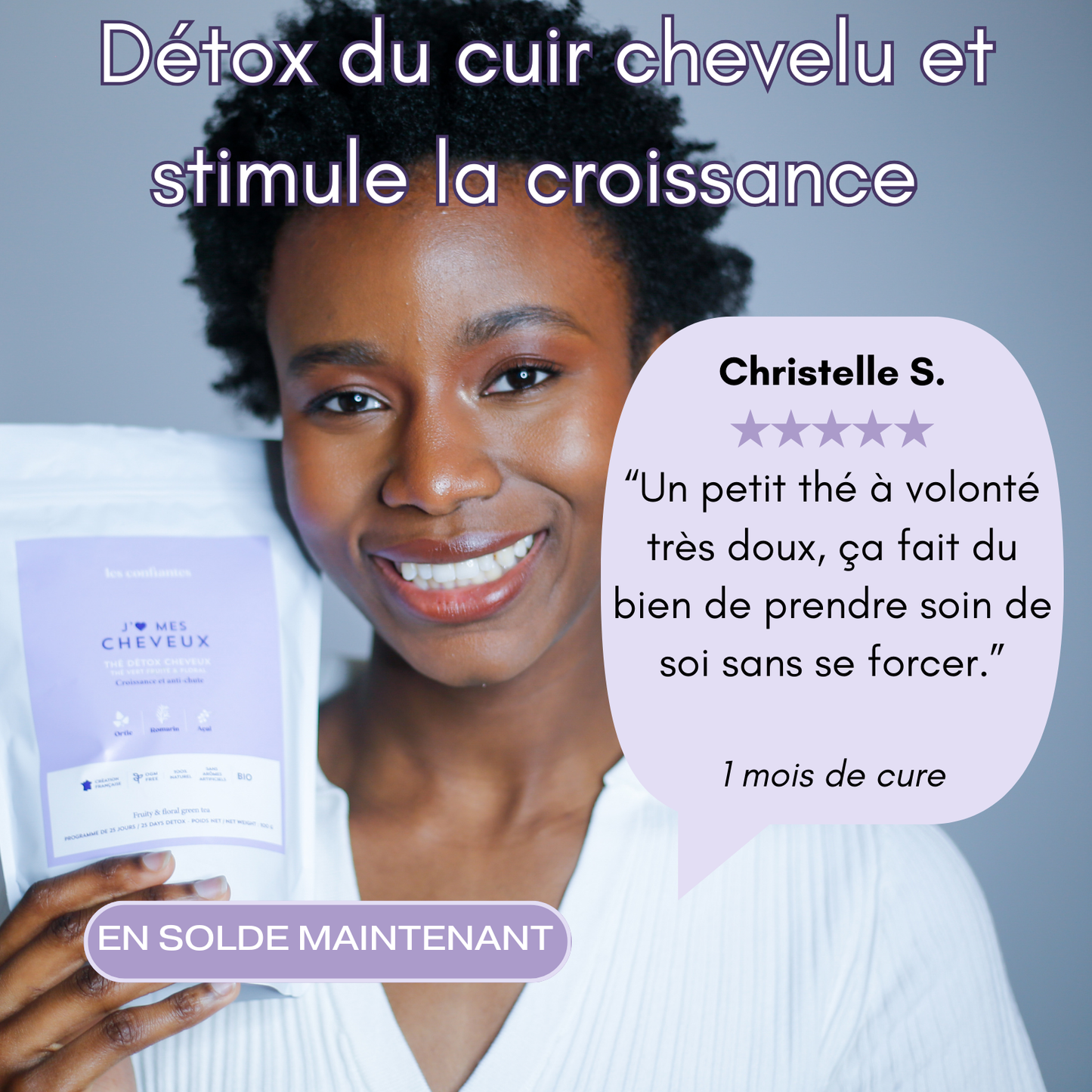 3 MOIS - Thé Vert cheveux PROMO