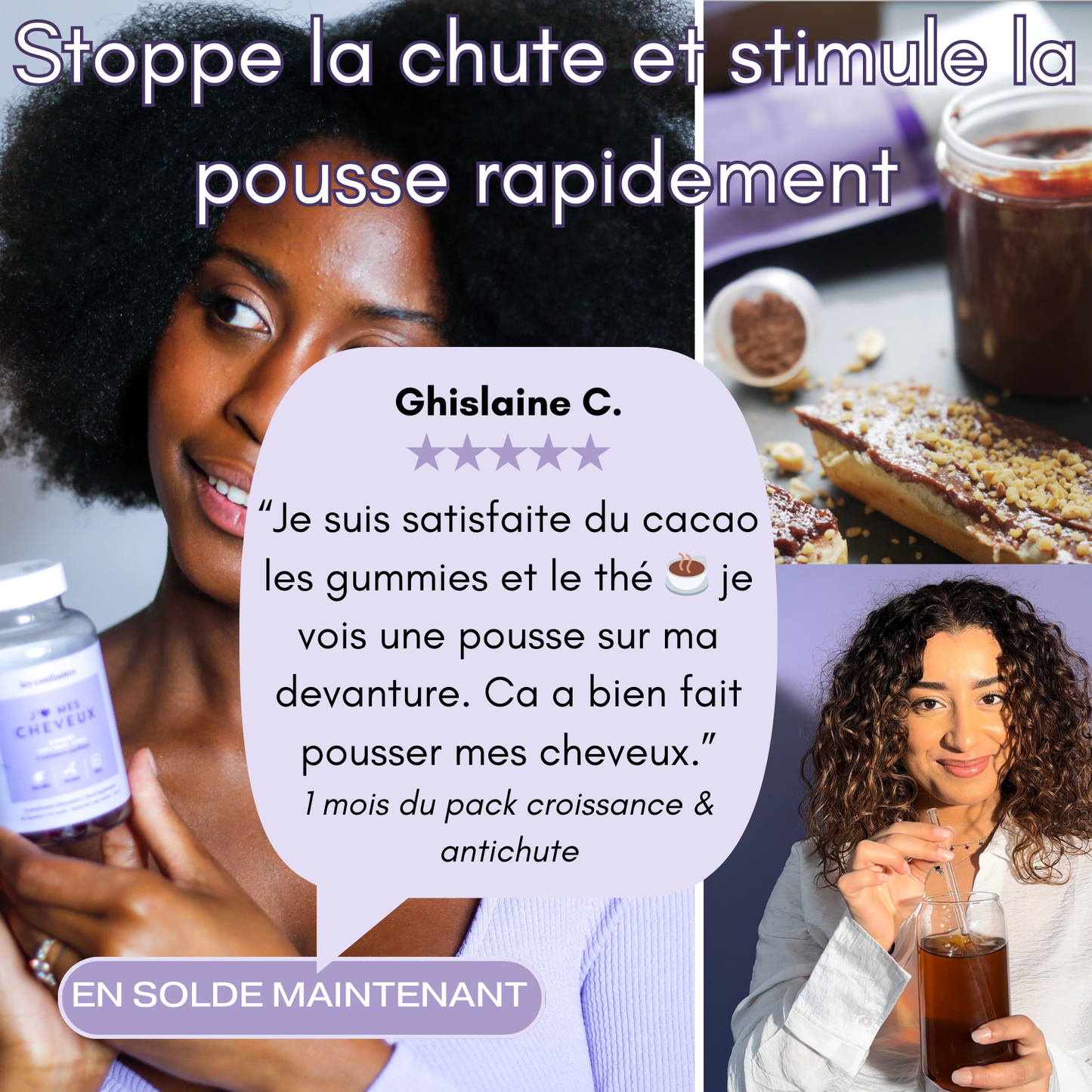 Pack Croissance et Antichute - 3 MOIS PROMO