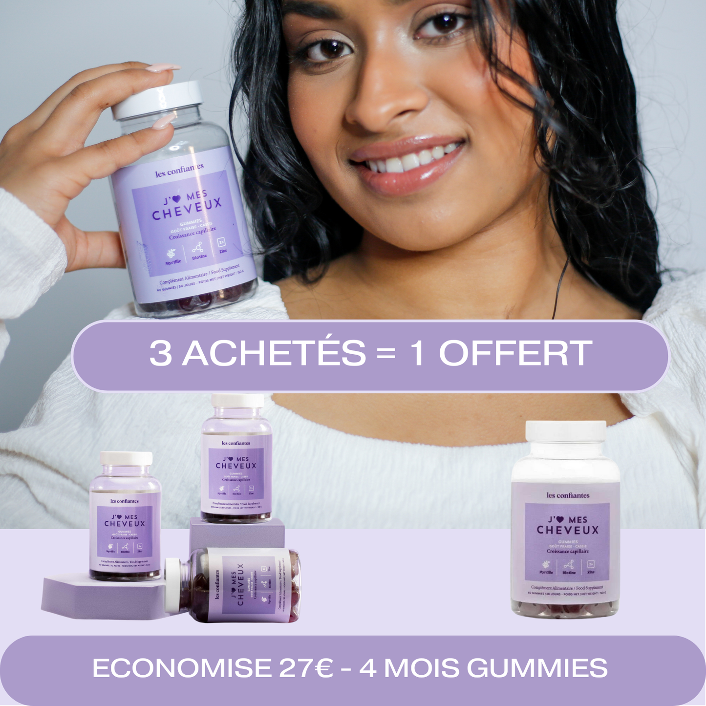 Free Growth Gummies 3+1