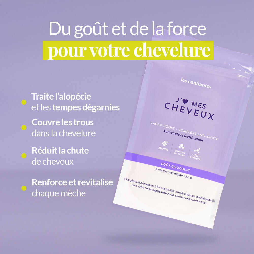 Cacao Boost - Vanille - Stimule la pousse & renforce Les Confiantes