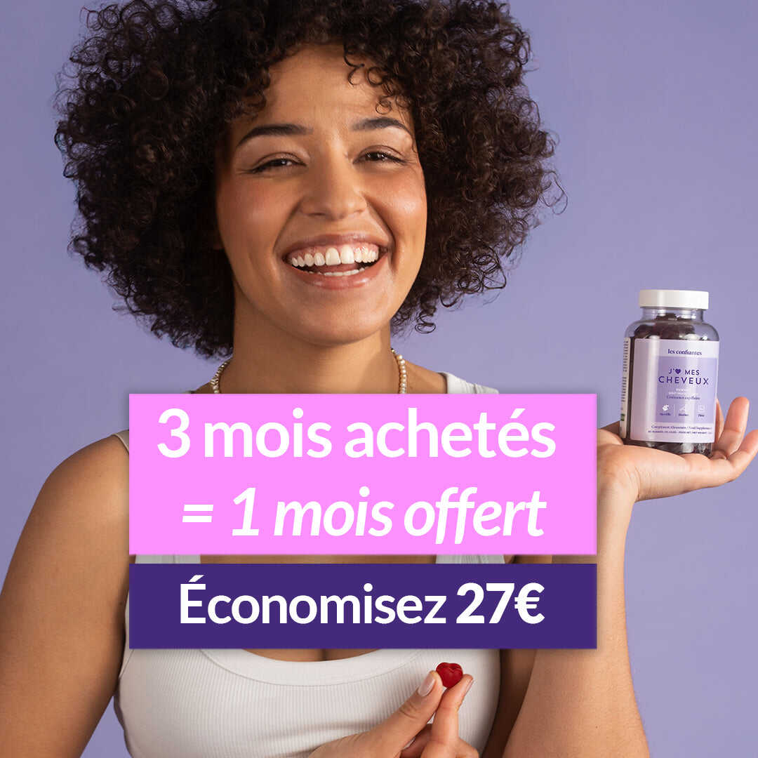 Gummies Croissance 3+1 offert Les Confiantes