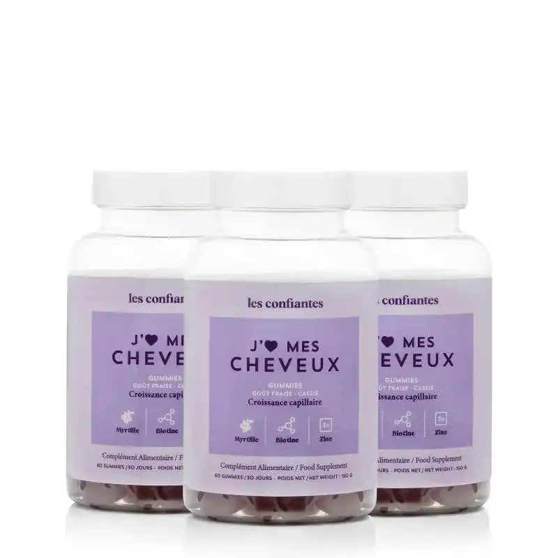 Les Gummies - Croissance & volume cheveux Les Confiantes
