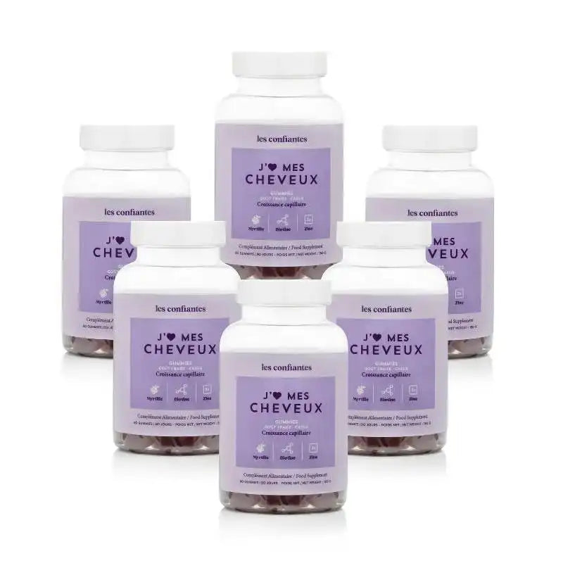 Les Gummies - Croissance & volume cheveux Les Confiantes