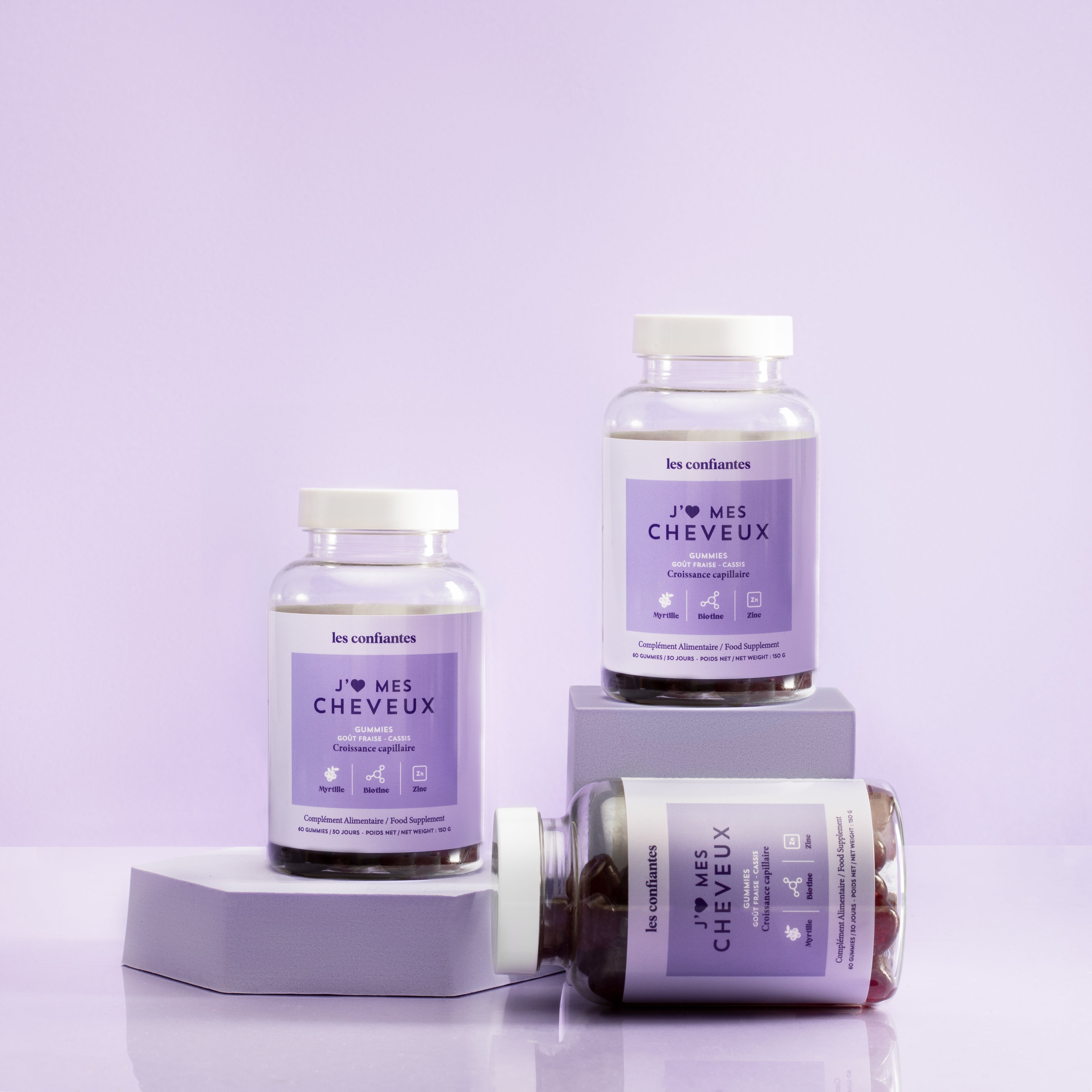 Gummies pour booster la croissance de ses cheveux