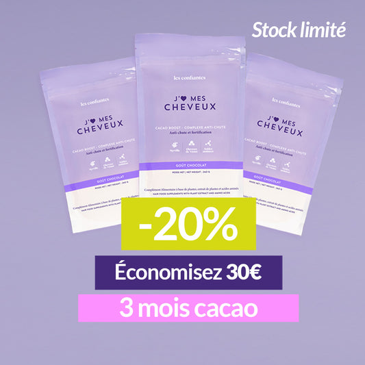 3 MOIS Cacao Boost - PROMO