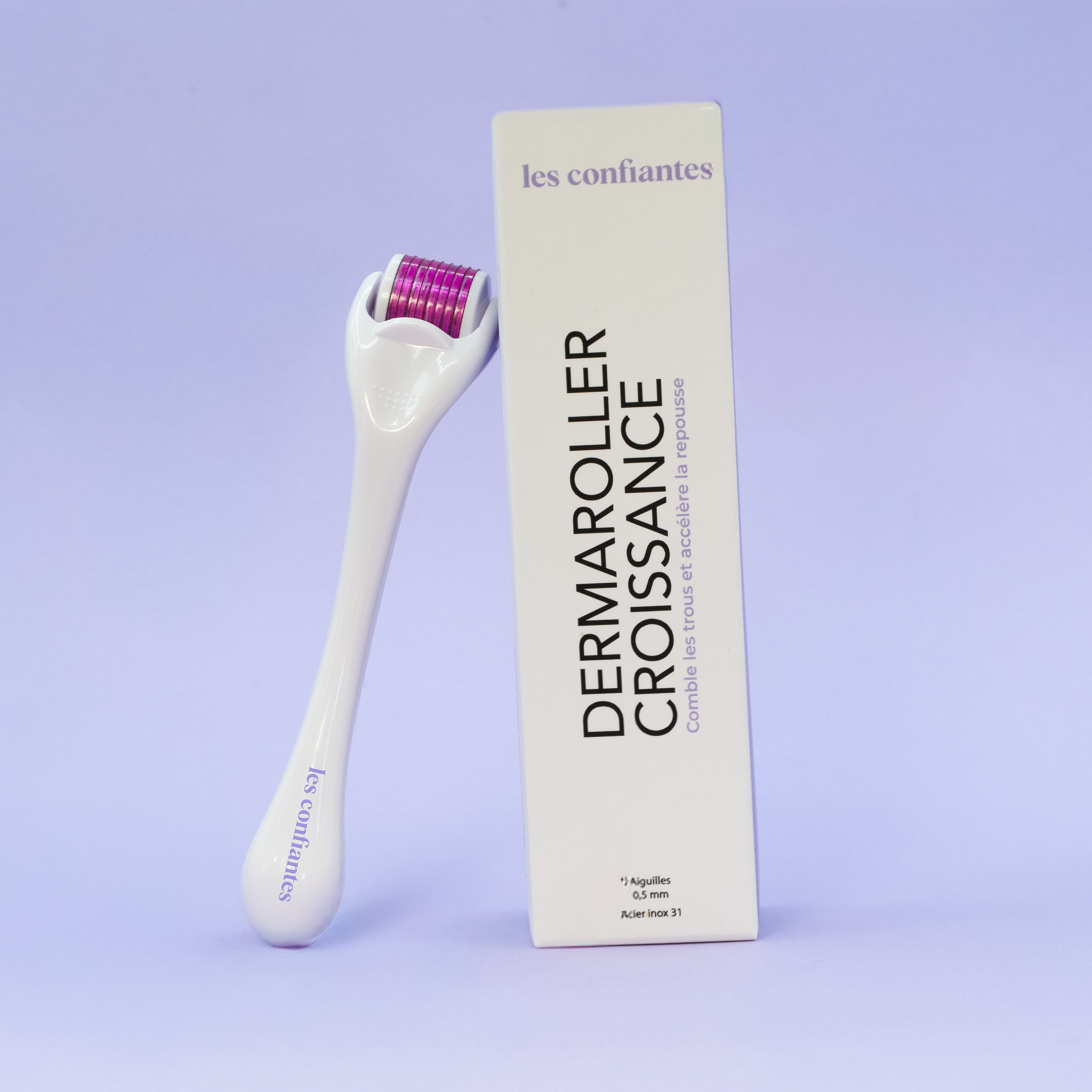 Dermaroller croissance cheveux - Comble les trous et ralentit l'alopécie