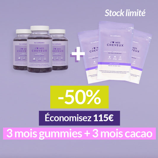 Pack Gummies 3 mois & Cacao 3 mois - PROMO
