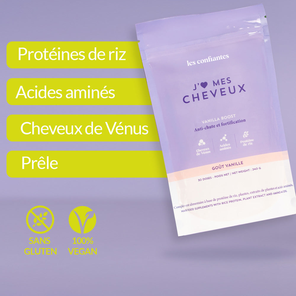 Cacao Boost - Vanille - Stimule la pousse & renforce